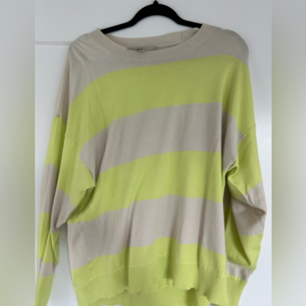 Loft striped dolman sweater